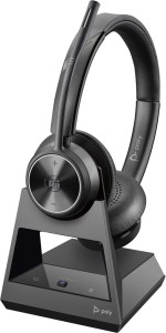 POLY Zestaw słuchawkowy Savi 7320 UC Stereo z certyfikatem Microsoft Teams DECT 1880–1900 MHz