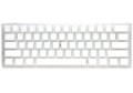 Biała mini klawiatura do gier Ducky One 3 Aura, RGB LED - MX-Speed-Silver (US) - 2330482