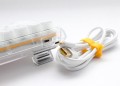 Biała mini klawiatura do gier Ducky One 3 Aura, RGB LED - MX-Speed-Silver (US) - 2125529