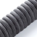 CableMod Classic Spiralny USB-C do USB Typu A, Carbon Grey - 150cm - 2130199