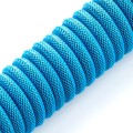 CableMod Classic Spiralny Do Keyboardu USB-C do USB Typu A, Midnight Black - 150cm - 2130191