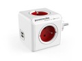 Przedłużacz allocacoc PowerCube Original 2202RD/FROUPC (kolor czerwony) - 1310403
