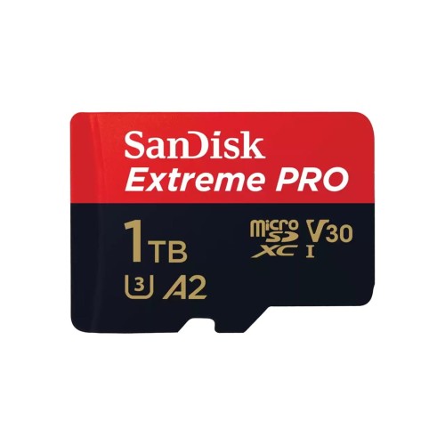 KARTA PAMIĘCI SANDISK EXTREME PRO microSDXC 1TB 200/140 MB/s A2 C10 V30 UHS-I U3 - 2333379