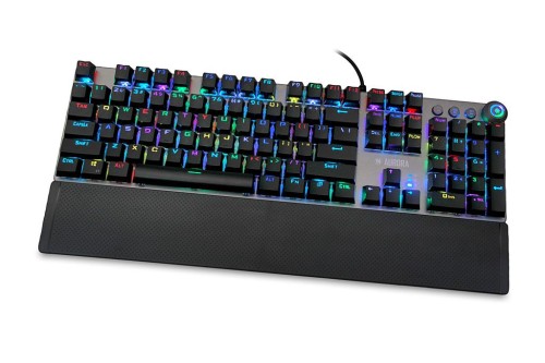 Klawiatura przewodowa iBOX Aurora K-4 Gaming, mechaniczna, podświetlana - 2333772