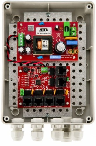 SWITCH 5-PORTOWY POE ATTE IP-5-11-M2 - 1889714