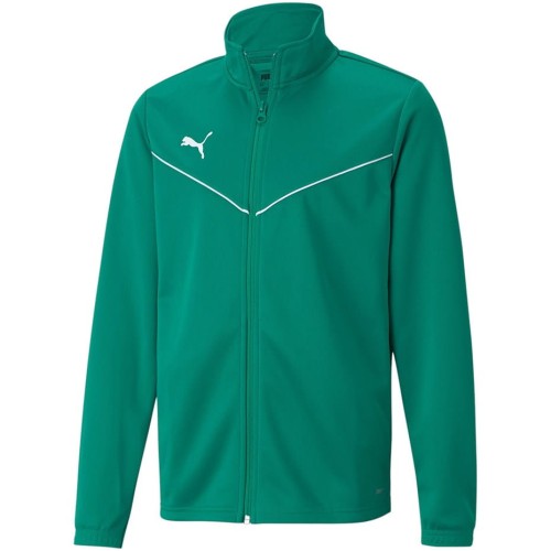 Bluza dla dzieci Puma teamRISE Training Poly Jacket Jr zielona 657393 05 164cm - 2063964