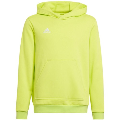 Bluza dla dzieci adidas Entrada 22 Hoody limonkowa HC5069 152cm - 2075037