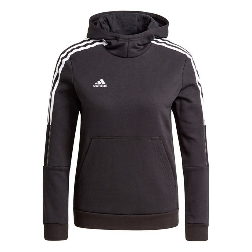 Bluza dla dzieci adidas Tiro 21 Sweat Hoody czarna GM7326 164cm - 2063710