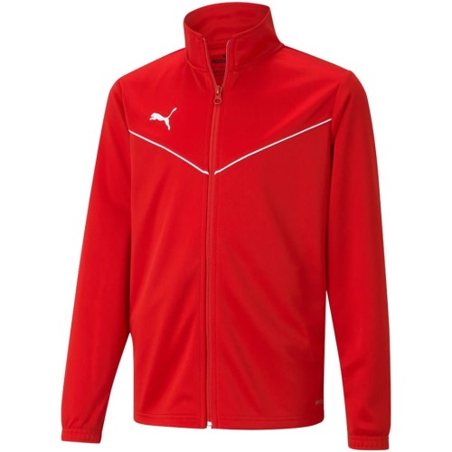 Bluza dla dzieci Puma teamRISE Training Poly Jacket Jr czerwona 657393 01 152cm - 2063917