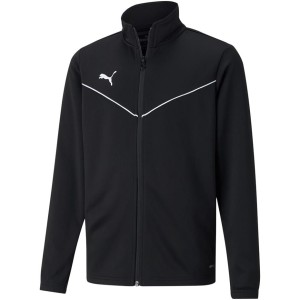 Bluza dla dzieci Puma teamRISE Training Poly Jacket Jr czarna 657393 03  152cm