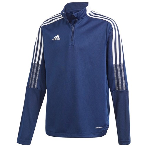 Bluza dla dzieci adidas Tiro 21 Training Top Youth granatowa GK9661 128cm - 2075019
