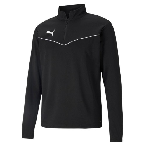 Bluza męska Puma teamRISE 1 4 Zip Top czarna 657394 03 M - 2063682