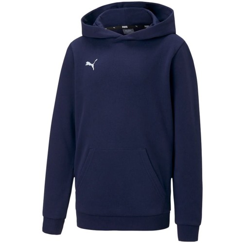 Bluza dla dzieci Puma teamGOAL 23 Casuals Hoody Jr granatowa 656711 06 140 - 2064079