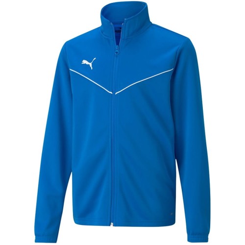 Bluza dla dzieci Puma teamRISE Training Poly Jacket Jr niebieska 657393 02 176cm - 2064383