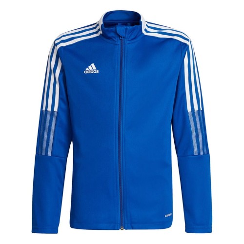 Bluza dla dzieci adidas Tiro 21 Track niebieska GM7315 128cm - 2064553