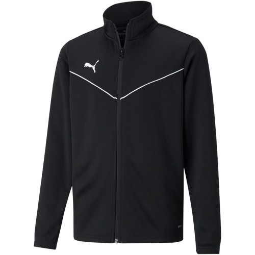 Bluza dla dzieci Puma teamRISE Training Poly Jacket Jr czarna 657393 03  164cm - 2064771