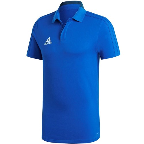 Koszulka męska adidas Condivo 18 Cotton Polo niebieska CF4375 S - 2065210