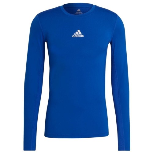 Koszulka męska adidas Compression Long Sleeve Tee niebieska GU7335 XL - 2065162