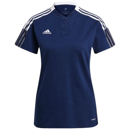 Koszulka damska adidas Tiro 21 Polo W granatowa GK9674 XL - 2065390