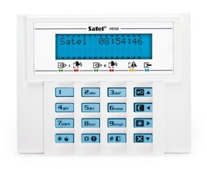 Satel VERSA-LCD-BL system ochrony dostępu Biały