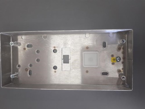 ACO CDN-P-S NT Ramka natynkowa mała CDN z daszkiem, do CDNP5/6, CDNC/B, CDNA - 2328265