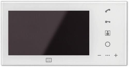ACO INS-MP7 WH (Biały) Monitor INSPIRO - kolorowy cyfrowy 7” do systemów videodomofonowych - 2328278