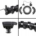 ZESTAW HULA HOP HHW01 BLACK Z WYPUSTKAMI I OBCIĄŻNIKIEM HMS + PAS BR163 RED - 2171461