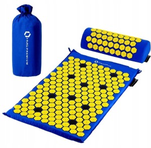 Mata do akupresury HMS AKM01 ciemno niebieska