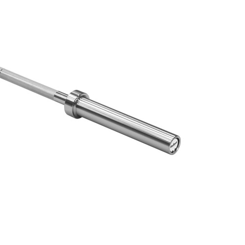 Gryf olimpijski prosty z łożyskami, sztanga olimpijska z łożyskami 180cm 15kg REBEL ACTIVE - 2253960