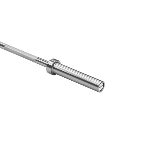 Gryf olimpijski prosty z łożyskami, sztanga olimpijska z łożyskami 150cm 12.5kg REBEL ACTIVE - 2253958