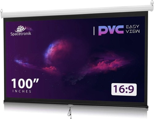 Ekran projekcyjny zwijany ręcznie 100" 16:9 - 2328442