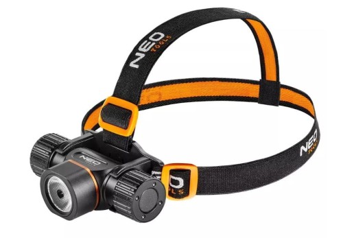 Latarka czołowa akumulatorowo-bateryjna USB Neo Tools 2000LM CREE XHP50.2 LED - 1737924