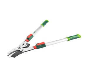 Sekator do gałęzi kowadełkowy teleskopowy 670 mm, średnica cięcia 45 mm, uchwyty aluminiowe