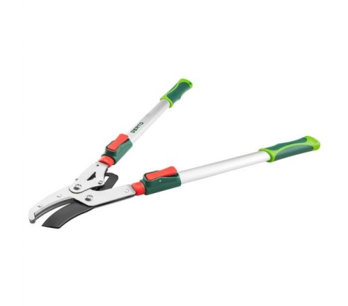 Sekator do gałęzi kowadełkowy teleskopowy 670 mm, średnica cięcia 45 mm, uchwyty aluminiowe Verto - 1737632