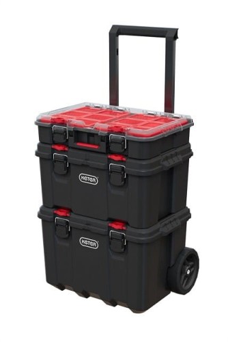 Zestaw 3 skrzynek Stack"N"Roll KETER - 1442935