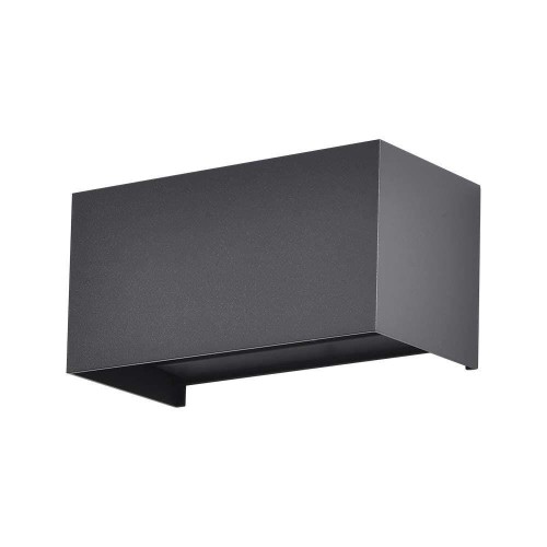 Oprawa Ścienna V-TAC 24W LED Góra Dół IP65 Czarna VT-8125-B-N 4000K 2720lm - 2159924