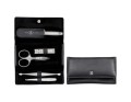 Zestaw do manicure Zwilling Twinox – skórzane etui, 5 elementów - Czarny - 2136898