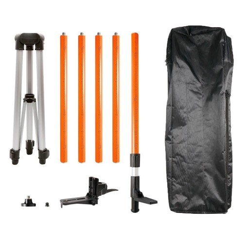 Tyczka do laserów ze statywem 3.7 m - 1801674