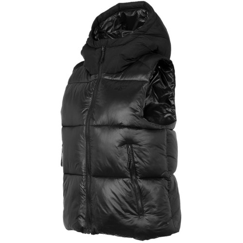 Kamizelka damska 4F głęboka czerń H4Z22 KUDP004 20S - 1950479