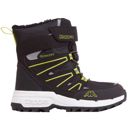 Buty dla dzieci Kappa Floki Tex czarno-limonkowe 260975K 1133 - 1945868