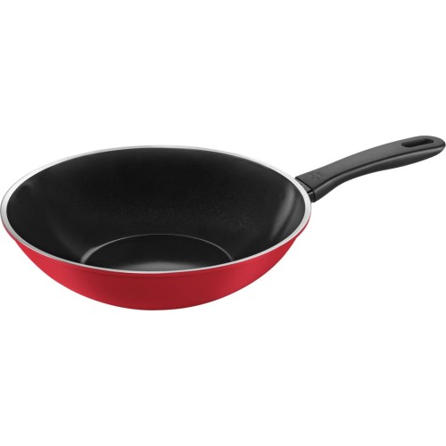 wok 28 cm czerwony - 1881597