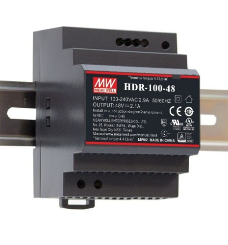 HDR ZASILACZ NA SZYNĘ DIN  92W 3.83A 85-264V AC - 120-370V DC / 24V DC 4M - 2112811
