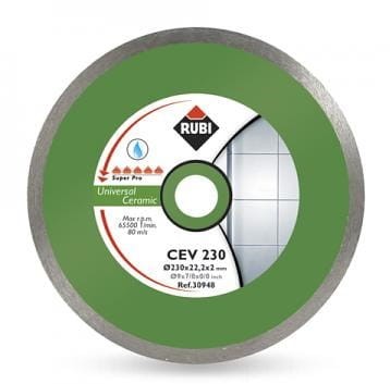 RUBI TARCZA DIAMENTOWA DO CERAMIKI CEV 200 x 25,4mm SUPERPRO - 1976671