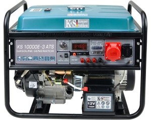 Könner & Söhnen KS 10000E-3 ATS agregat prądotwórczy 7500 W 25 l Benzynowy Czarny, Morski