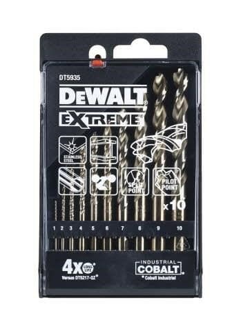 zestaw wierteł hss-g cobalt extreme 1-10mm 10szt - 1976695
