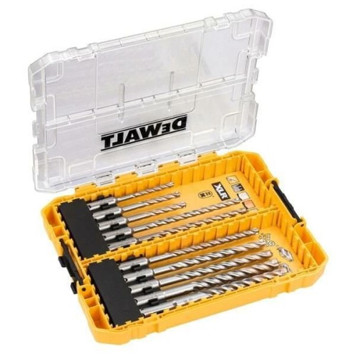 10 częściowy zestaw wierteł do betonu sds plus xlr carbide - 1950109