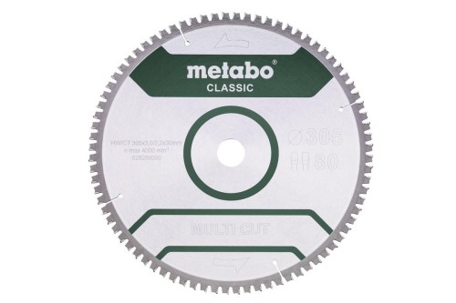METABO PIŁA TARCZOWA FZ/TZ  305x30x80z - 1949796