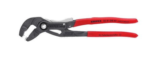 KNIPEX SZCZYPCE NASTAWNE 250mm DO OPASEK Z TASMY SPRĘŻYNOWEJ - 1950309