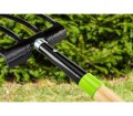 Widły do kopania 4 zęby trzonek drewniany , uchwyt z tworzywa - 2317152