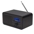 Radio DAB+/FM Denver DAB-30 z drewnianą obudową czarne - 1920431